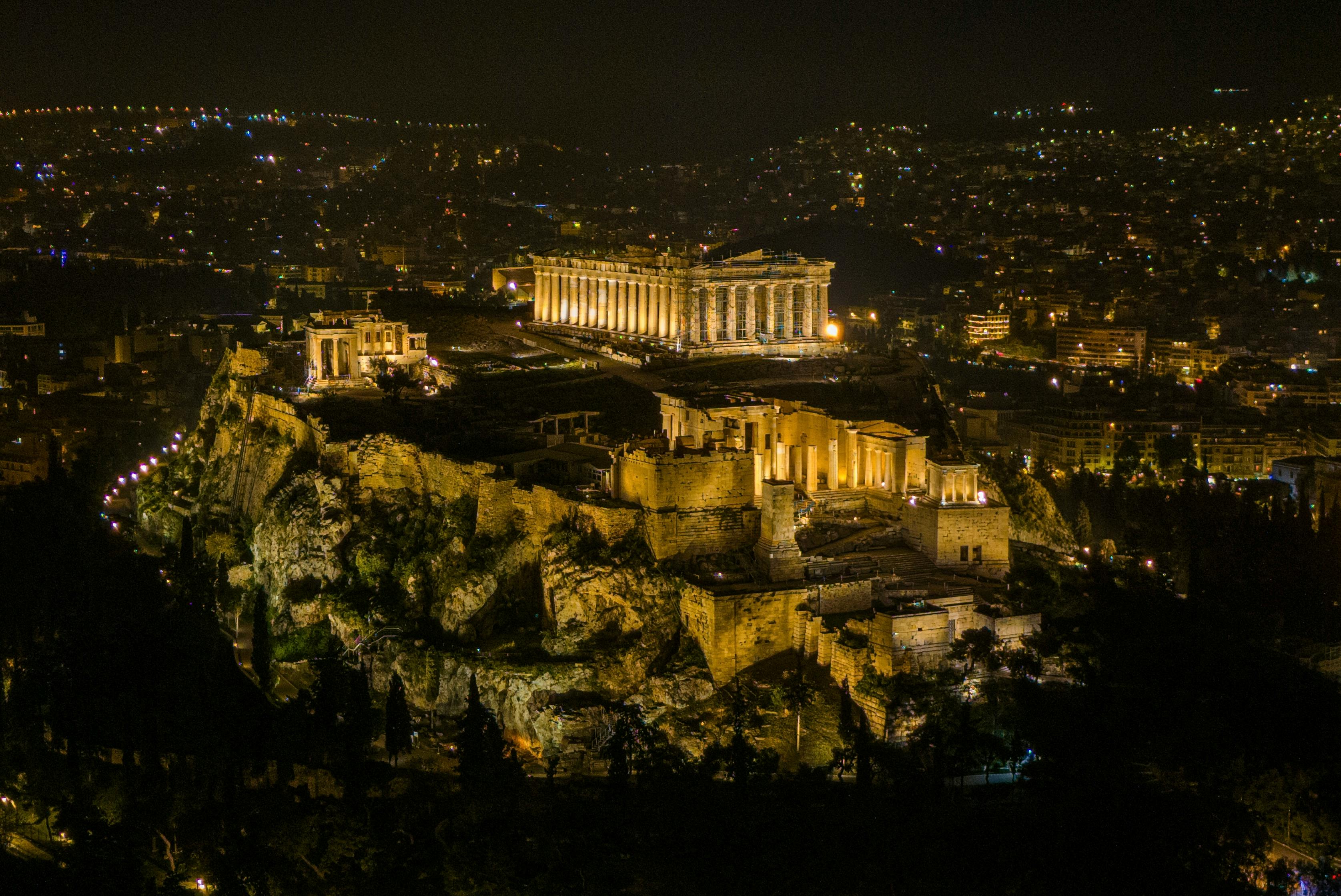 Athens nightview