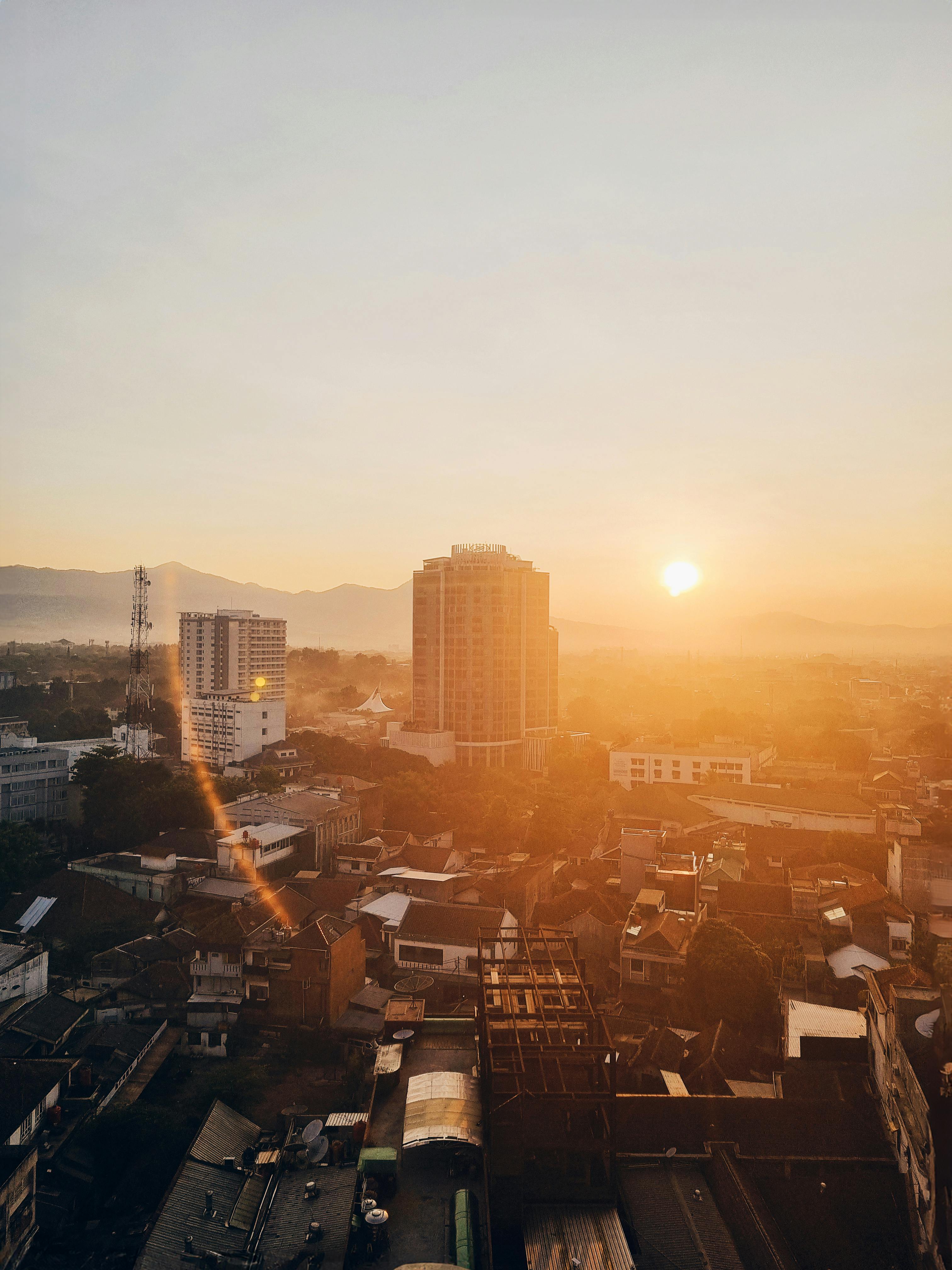 Bandung city view daytime