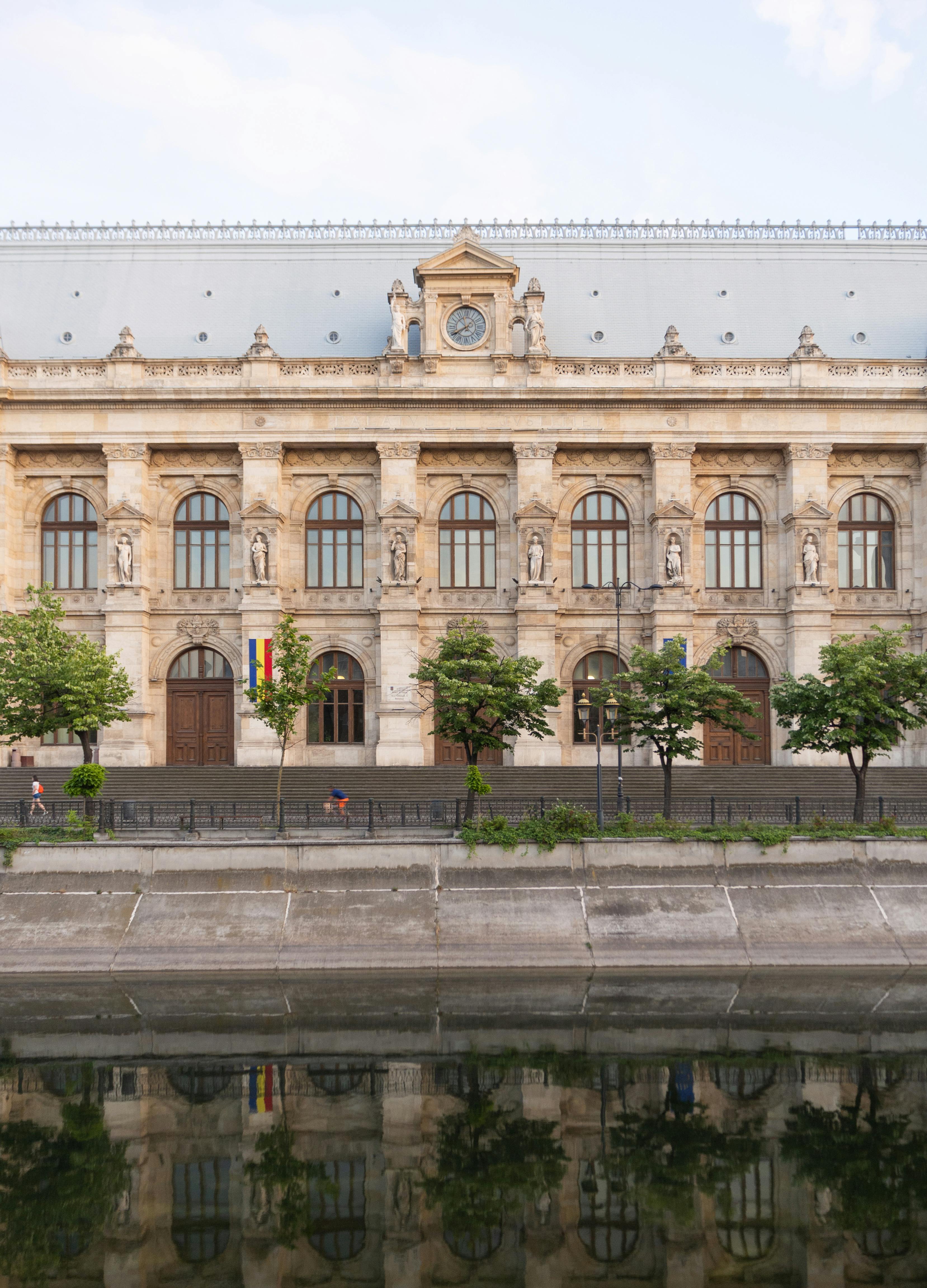 Bucharest government building at day