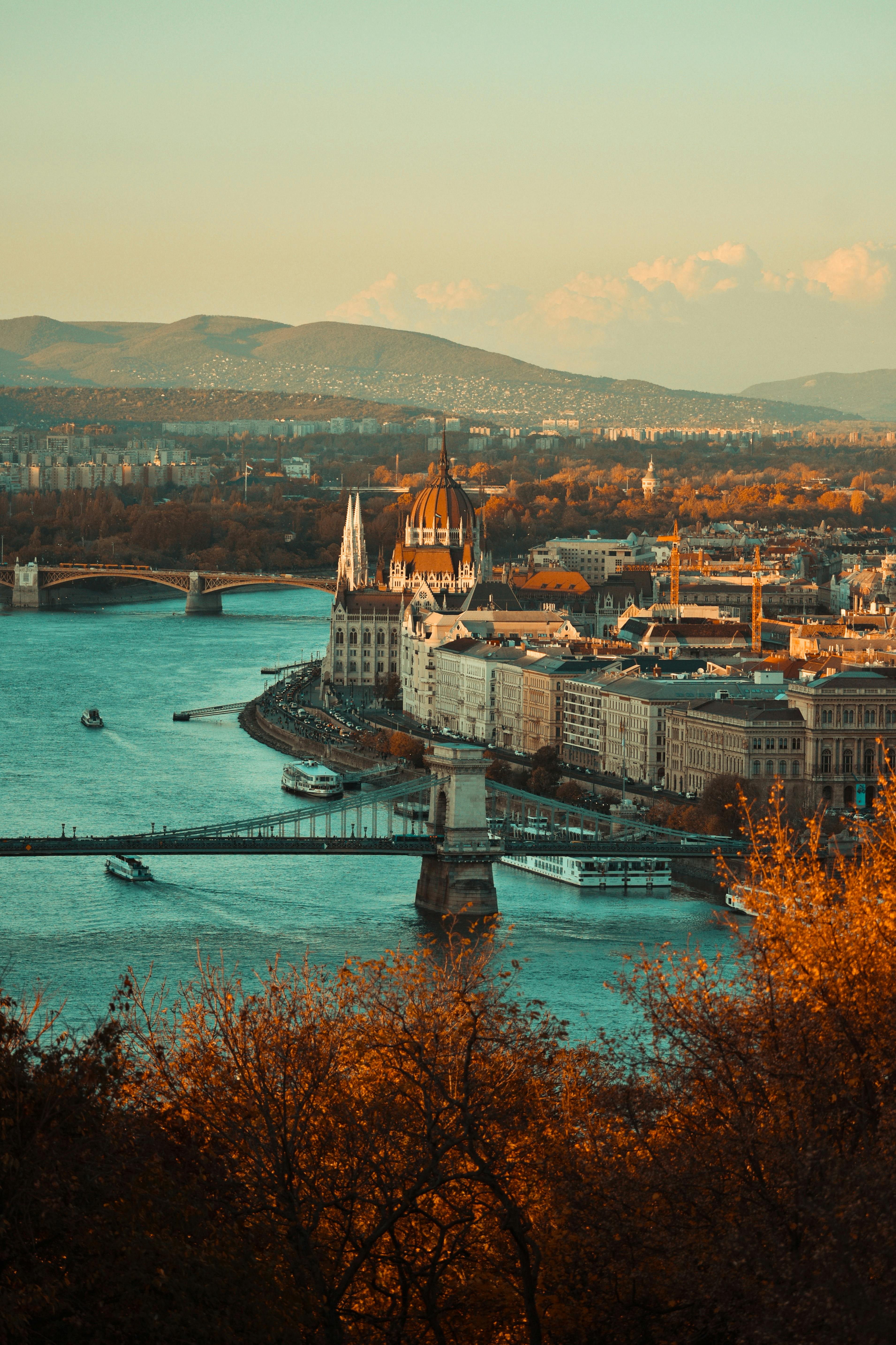 Budapest city view during a day