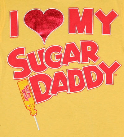 "I love my sugar daddy"