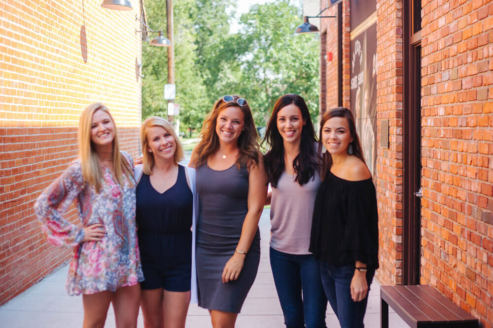 Cute girls on their Denver trip