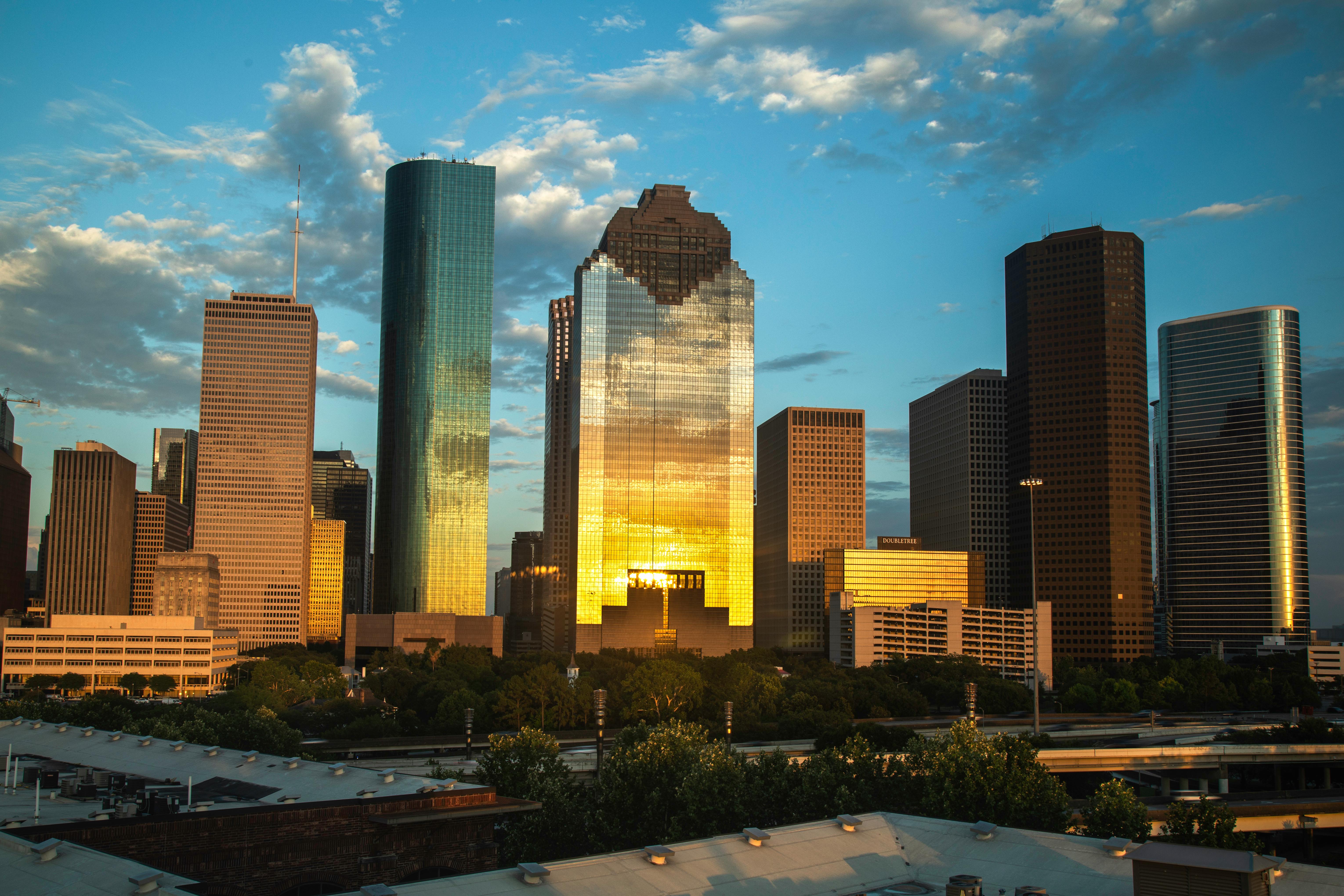 Houston daytime city view