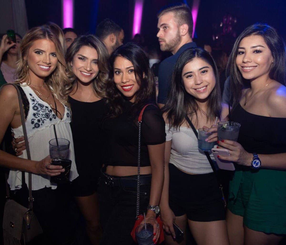 Hot Girls in a Nightclub in Houston