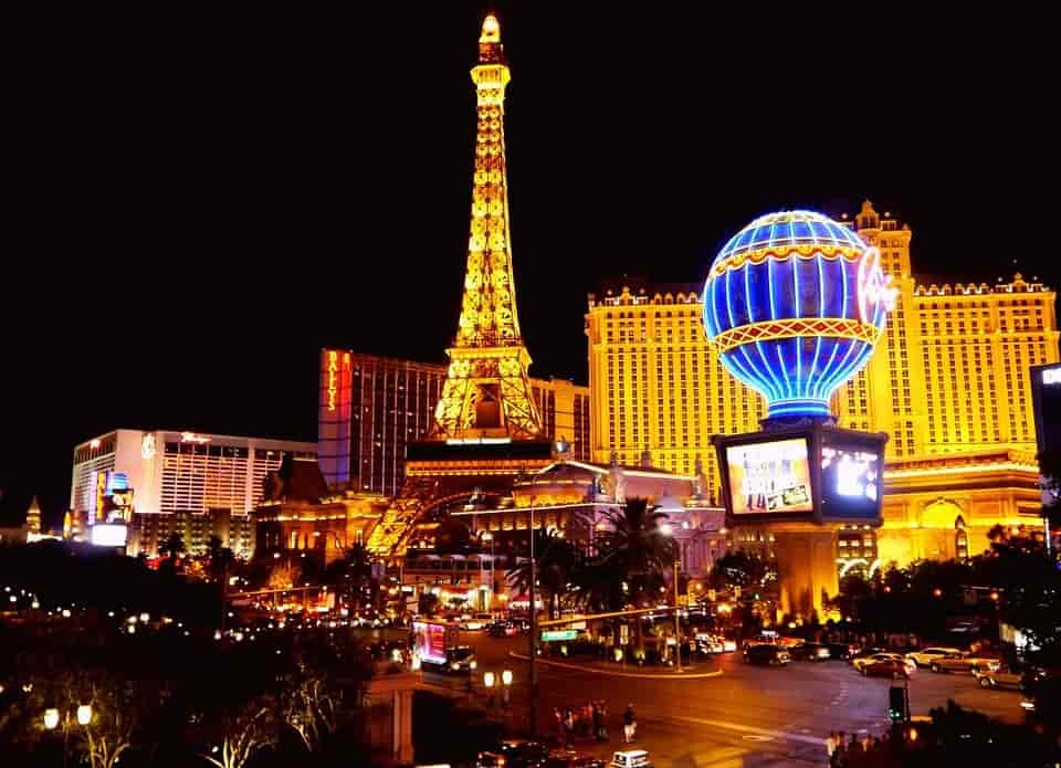 Las Vegas at night