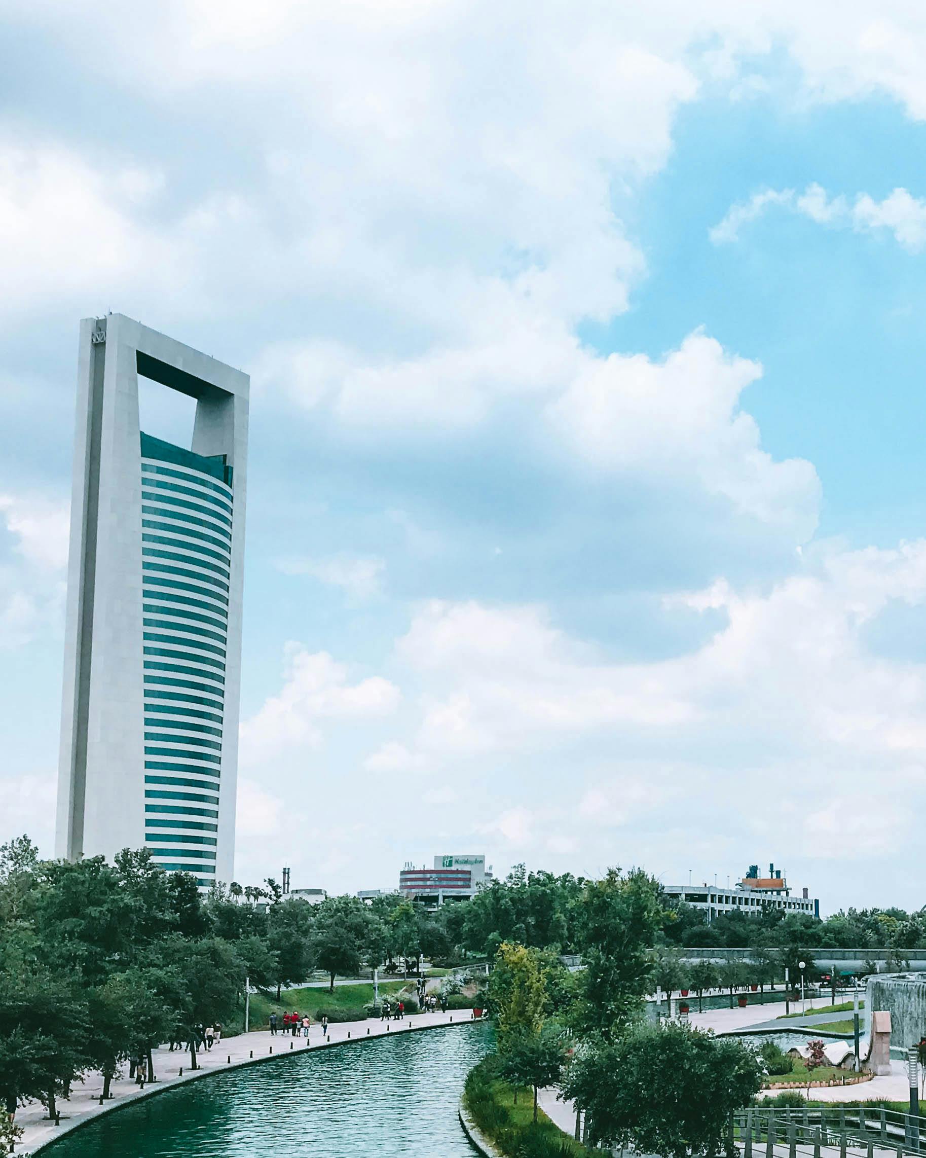 Monterrey view, big building