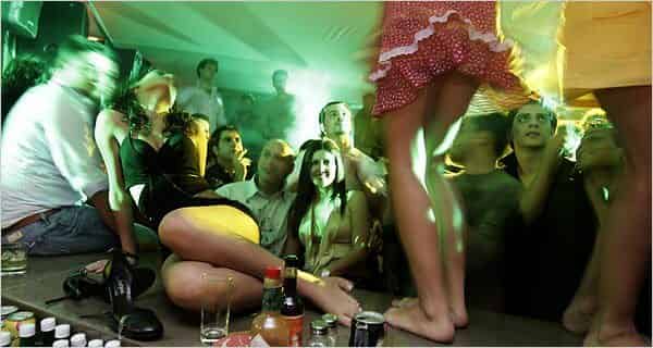 Night Club in Beirut, Lebanon