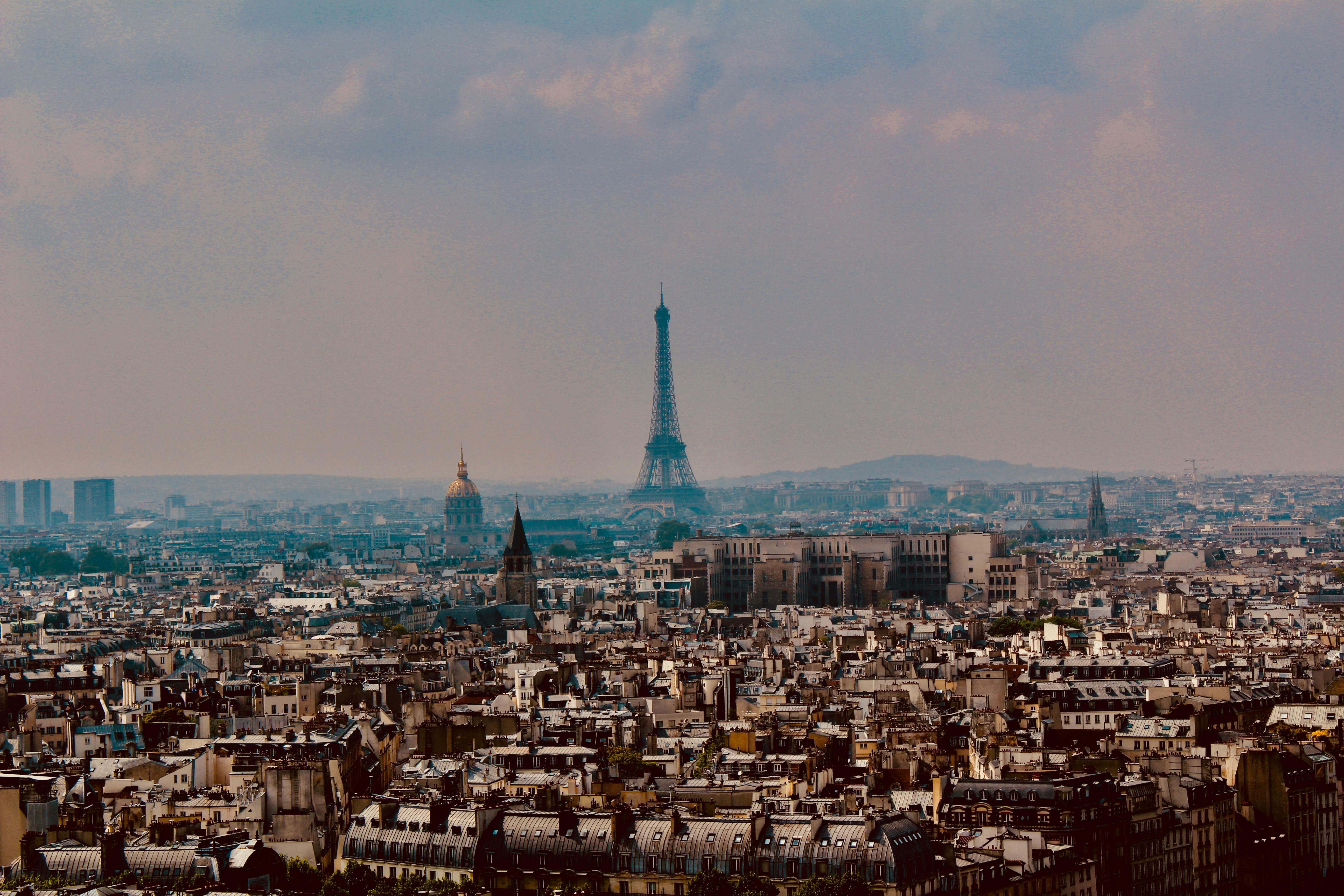 Paris city view at day