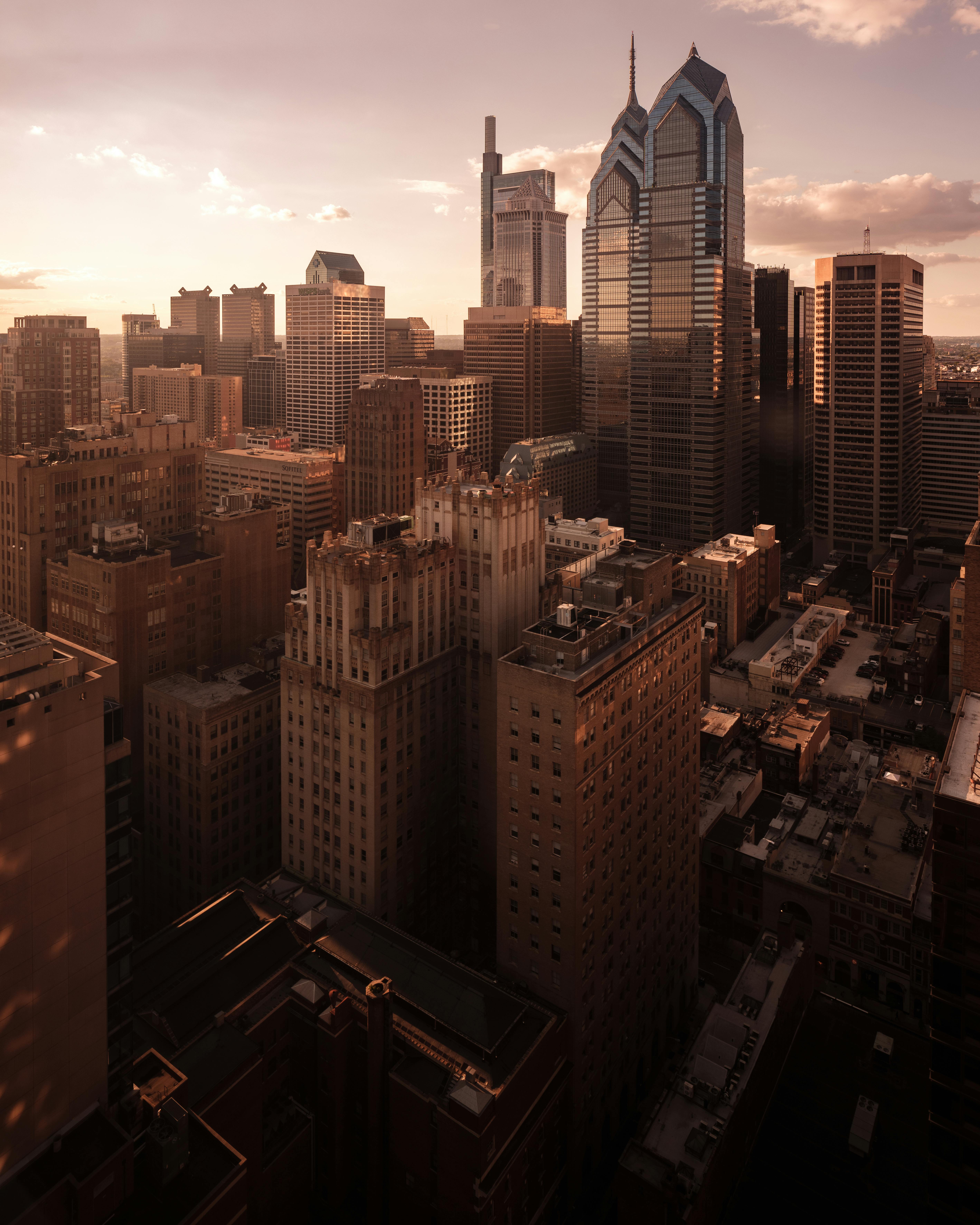 Philadelphia day city view