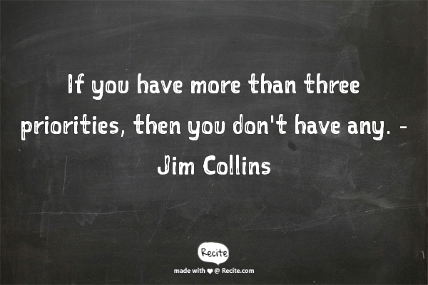 Quote more than three priorities