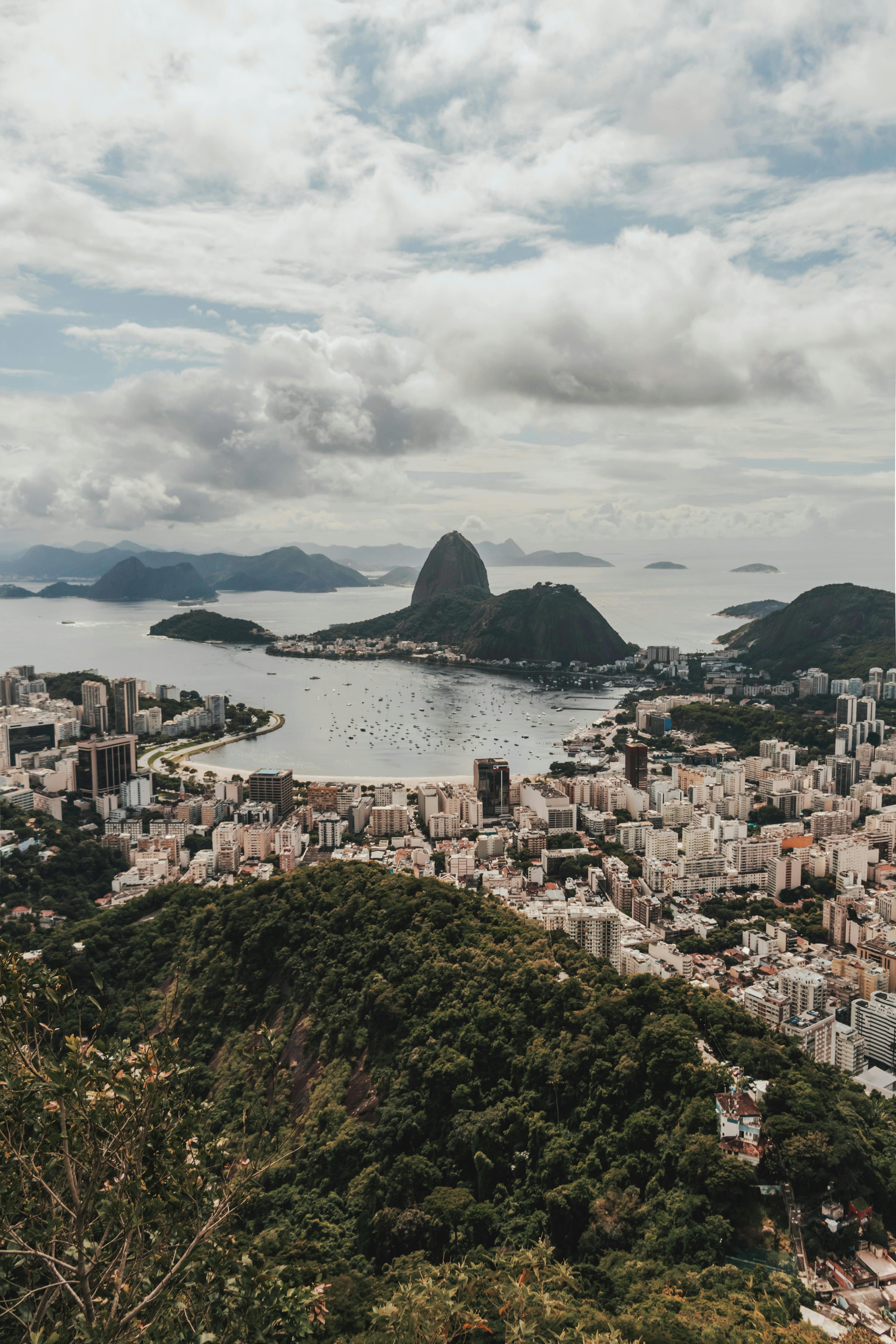 Rio de Janeiro city view during the day
