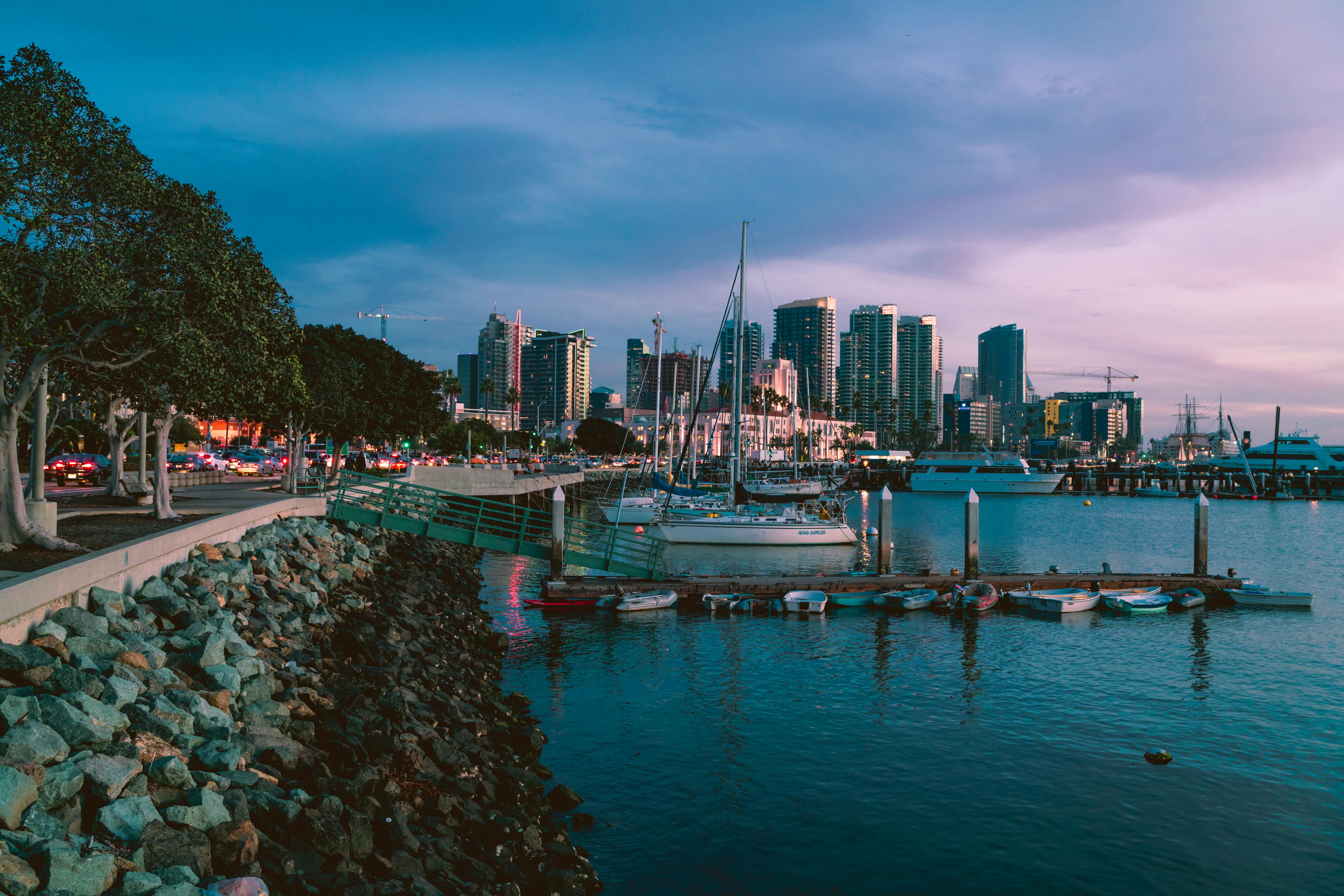 San Diego city view day