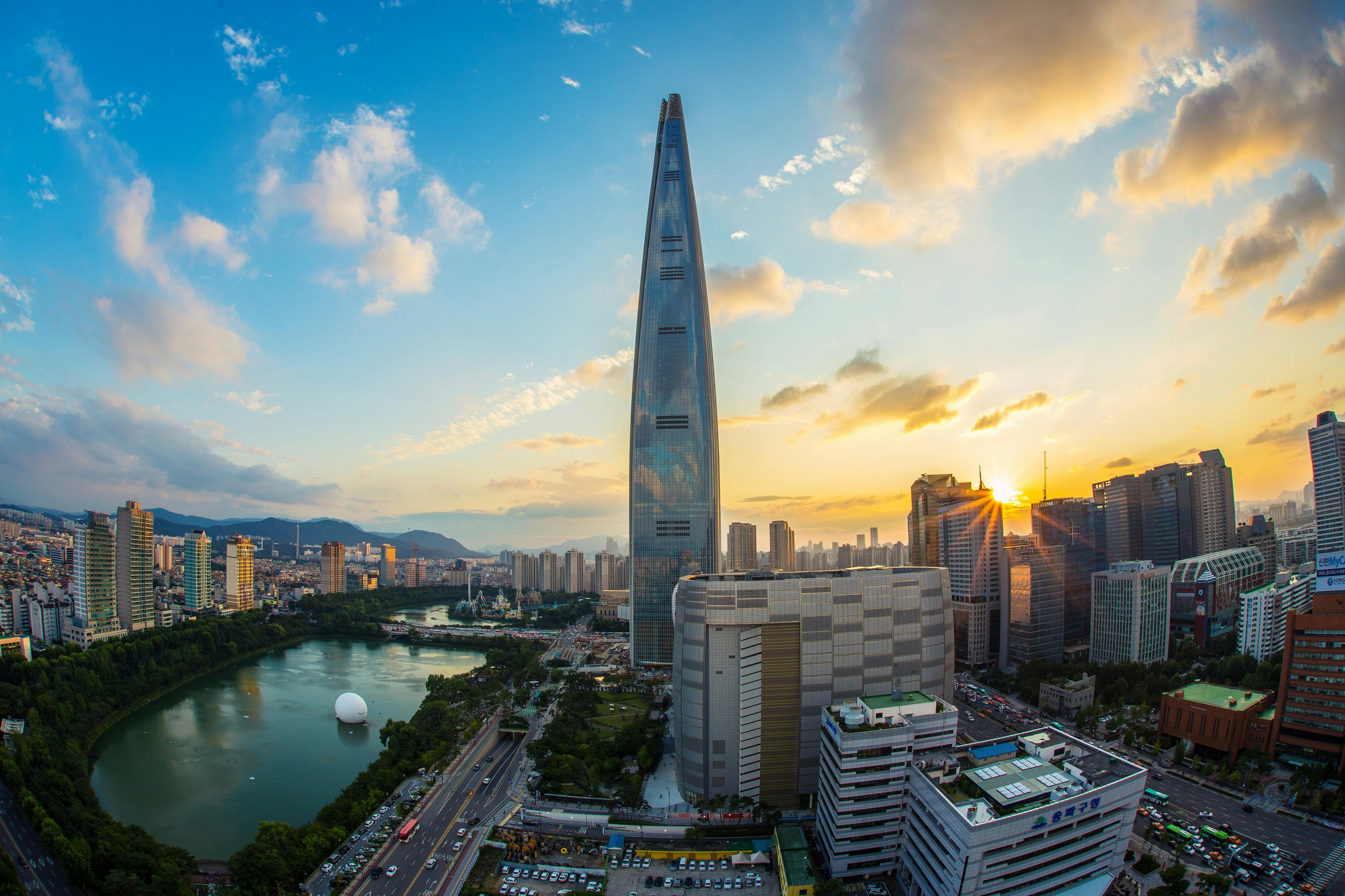 Seoul city view