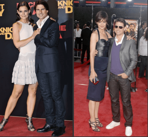 Tom Cruise wearing shoe lifts to look taller at red carpet